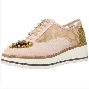Betsey Johnson wedge sneaker
